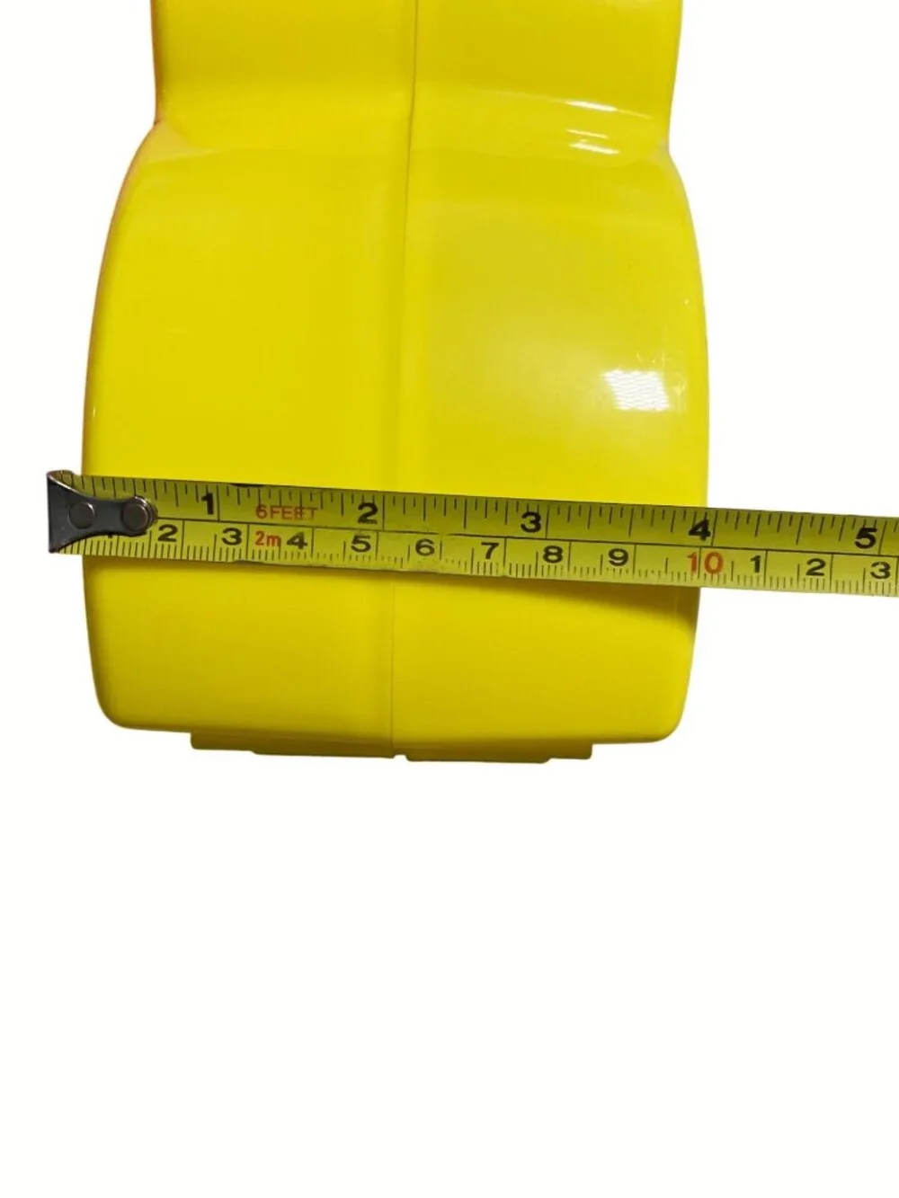 Yellow and Pink PEEP Bunny-Shaped Plastic Container With Lid